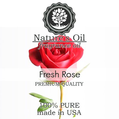 Аромамасло Nature's Oil - Fresh Rose (Роза), 1 л NO90