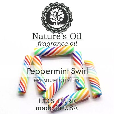 Аромаолія Nature's Oil - Peppermint Swirl (М'ятна цукерка), 5 мл NO57