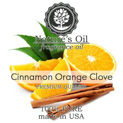 Аромаолія Nature's Oil - Cinnamon Orange Clove (Кориця, апельсин, гвоздика), 5 мл NO22