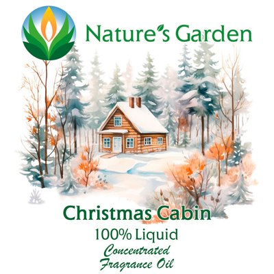 Аромамасло Nature's Garden - Christmas Cabin (Рождественская изба), 5 мл