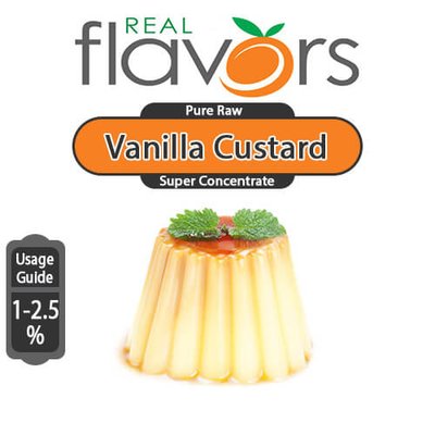 Ароматизатор Real Flavors - Vanilla Custard (Ванільний заварний крем), 50 мл RF055-50