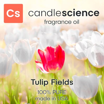Аромамасло CandleScience - Tulip Fields (Тюльпаны), 5 мл CS079