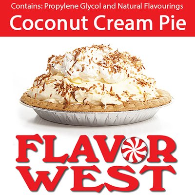 Ароматизатор FlavorWest - Coconut Cream Pie (Кокосовий пиріг), 50 мл FW049