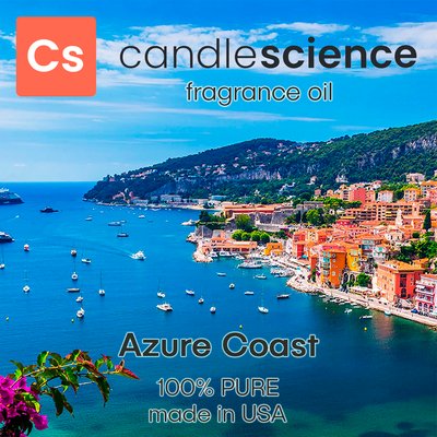 Аромамасло CandleScience - Azure Coast (Лазурный берег), 5 мл CS067