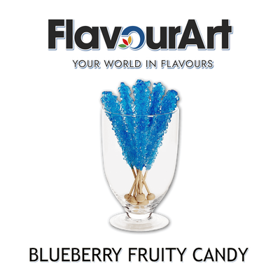 Ароматизатор FlavourArt - Blueberry Fruity Candy (Черничная конфета), 50 мл FA018
