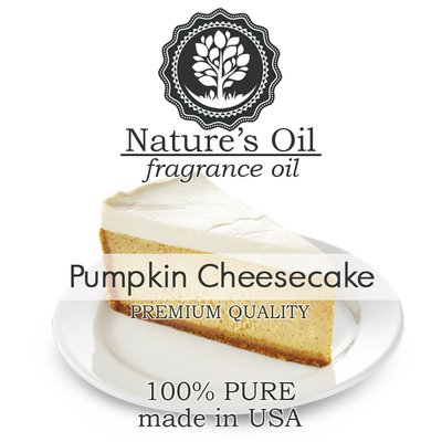 Аромамасло Nature's Oil - Pumpkin Cheesecake (Тыквенный чизкейк), 5 мл NO61