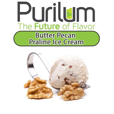 Ароматизатор Purilum - Butter Pecan Praline Ice Cream (Мороженное с орехом Пекан), 30 мл PU006