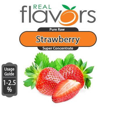 Ароматизатор Real Flavors - Strawberry (Полуниця), 50 мл RF046-50