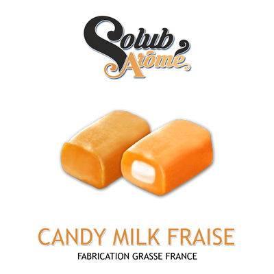 Ароматизатор Solub Arome - Candy Milk Fraise (Молочная конфета со сливками), 5 мл SA020