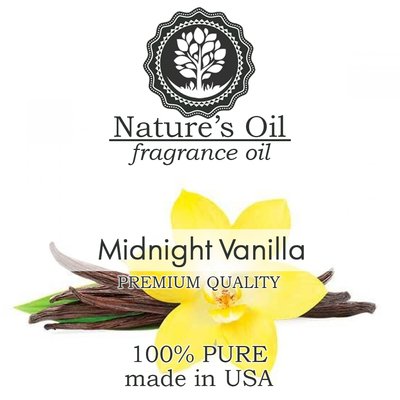Аромамасло Nature's Oil - Midnight Vanilla (Ваниль), 5 мл NO49