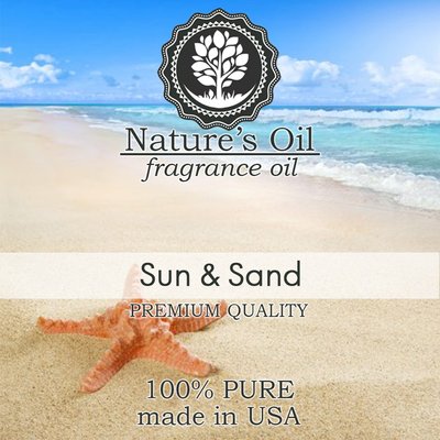Аромамасло Nature's Oil - Sun and Sand, 5 мл NO74