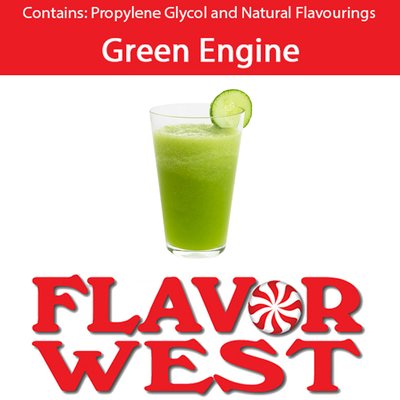 Ароматизатор FlavorWest - Green Engine (Освіжаючий м'ятний напій), 5 мл FW071