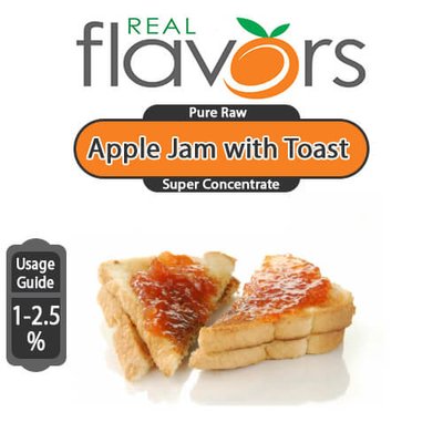 Ароматизатор Real Flavors - Apple Jam with Toast (Яблучний джем з тостами), 30 мл RF003-30