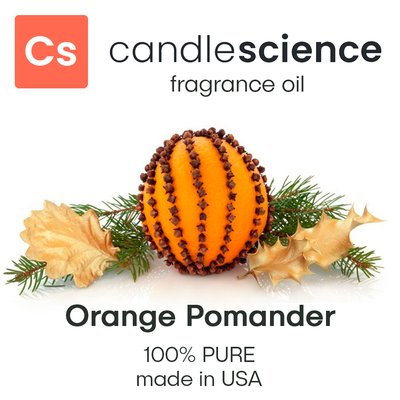 Аромаолія CandleScience - Orange Pomander (Апельсиновий помандер), 5 мл CS043