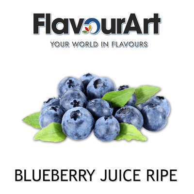 Ароматизатор FlavourArt - Blueberry Juice Ripe (Стигла чорниця), 10 мл FA019