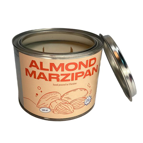 Ароматична свічка Almond Marzipan (Міндальний марципан), 500 мл RR001