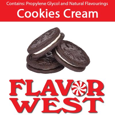 Ароматизатор FlavorWest - Cookies and Cream (Печиво і крем), 50 мл FW051