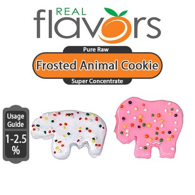 Ароматизатор Real Flavors - Frosted Animal Cookie (Глазированное печенье), 5 мл RF027