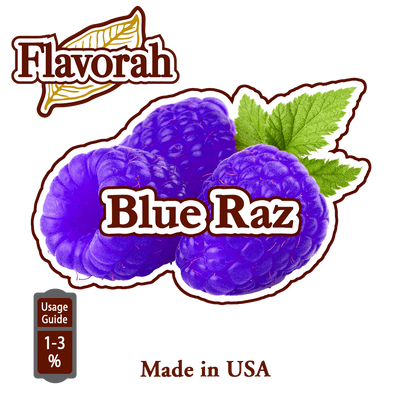Ароматизатор Flavorah - Blue Raz (Синяя малина), 10 мл FLV36