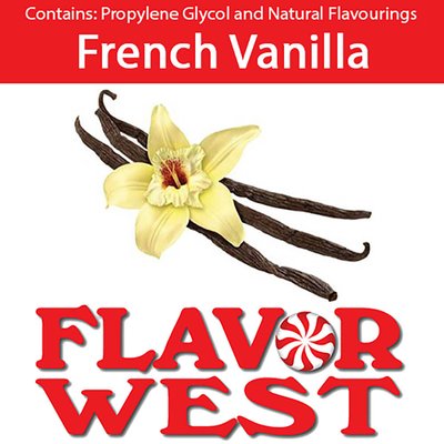 Ароматизатор FlavorWest - French Vanilla (Французька ваніль), 30 мл FW064