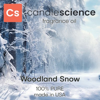 Аромамасло CandleScience - Woodland Snow (Заснеженный лес), 5 мл CS082
