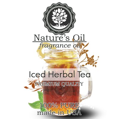 Аромамасло Nature's Oil - Iced Herbal Tea (Холодный травяной чай), 5 мл NO38