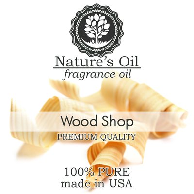 Аромамасло Nature's Oil - Wood Shop (Древесина), 1 л NO88
