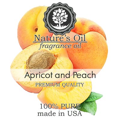 Аромамасло Nature's Oil - Apricot and Peach (Абрикос и персик), 10 мл NO01