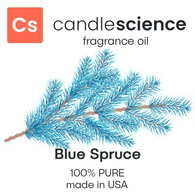 Аромаолія CandleScience - Blue Spruce (Синя ялиця), 10 мл CS007