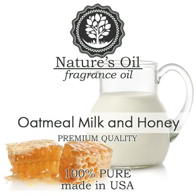 Аромамасло Nature's Oil - Oatmeal Milk and Honey (Овсяные хлопья с молоком и медом), 5 мл NO51