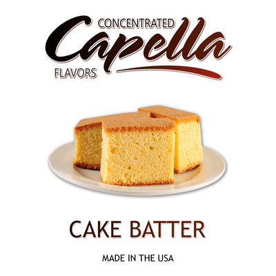 Ароматизатор Capella - Cake Batter (Бісквітне тісто), 10 мл CP021