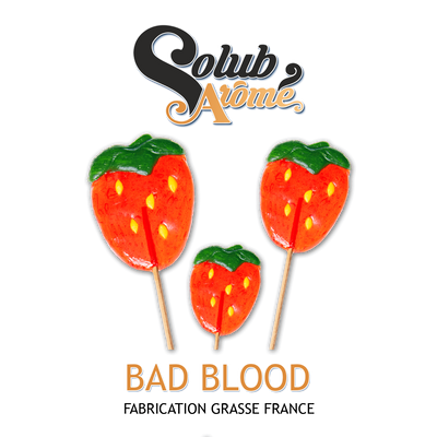 Ароматизатор Solub Arome - Bad Blood (Полунична цукерка), 10 мл SA002