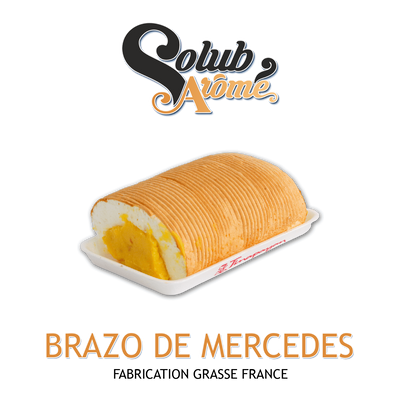 Ароматизатор Solub Arome - Brazo de Mercedes (Знаменитий філіпінський десерт Brazo de Mercedes), 10 мл SA012