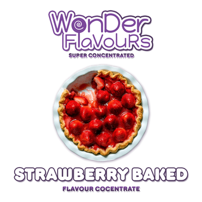 Ароматизатор Wonder Flavours (SC) - Strawberry Baked (Запечена полуниця), 10 мл WF038
