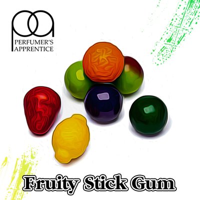 Ароматизатор TPA/TFA - Fruity Stick Gum (Фруктовая жевательная конфетка), 5 мл ТП0122