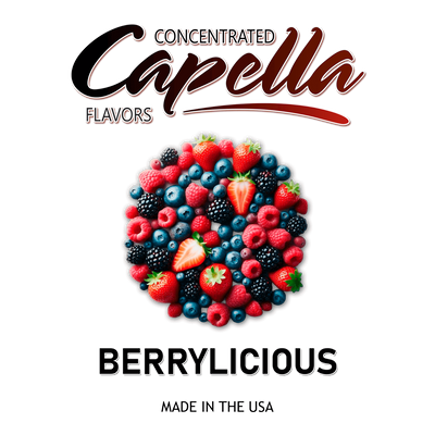 Ароматизатор Capella - Berrylicious (Ягідний мікс), 1л CP186