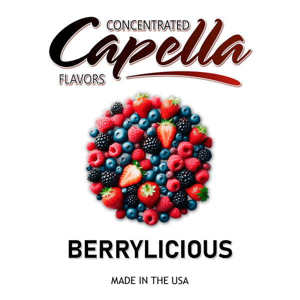 Ароматизатор Capella - Berrylicious (Ягідний мікс), 5 мл CP186