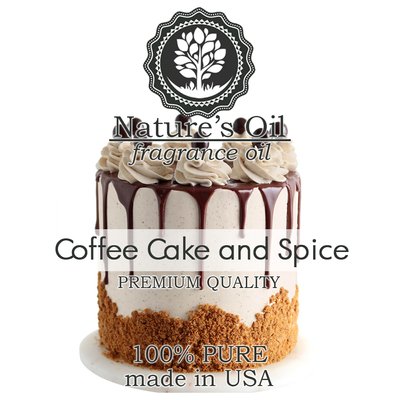 Аромаолія Nature's Oil - Coffee Cake and Spice (Кавове печиво зі спеціями), 50 мл NO27