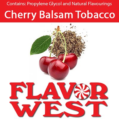 Ароматизатор FlavorWest - Cherry Balsam Tobacco, 10 мл FW041