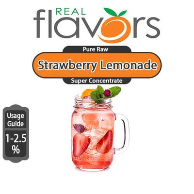 Ароматизатор Real Flavors - Strawberry Lemonade (Полуничний лимонад), 50 мл RF049-50