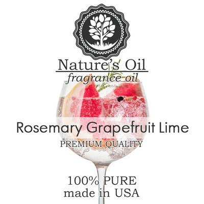 Аромаолія Nature's Oil - Rosemary Grapefruit Lime (Розмарин Грейпфрут Лайм), 5 мл NO65