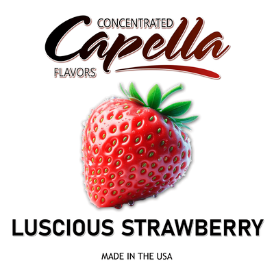Ароматизатор Capella - Luscious Strawberry (Соковита полуниця), 10 мл CP183