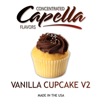 Ароматизатор Capella - Vanilla Cupcake V2 (Ванільний Кекс), 5 мл CP173