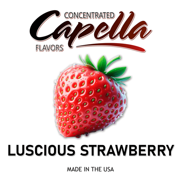 Ароматизатор Capella - Luscious Strawberry (Сочная клубника), 5 мл CP183