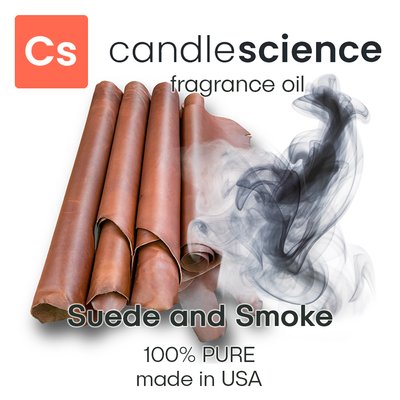 Аромамасло CandleScience - Suede and Smoke (Замша и дым), 5 мл CS059