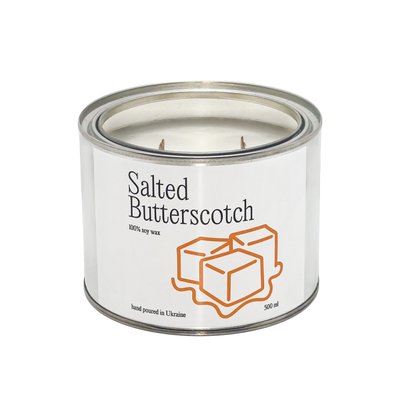 Ароматическая свеча Salted Butterscotch (Соленая карамель), 500 мл RR014