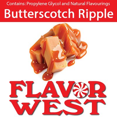 Ароматизатор FlavorWest - Butterscotch Ripple (Морозиво з ірискою), 30 мл FW029