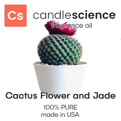 Аромамасло CandleScience - Cactus Flower and Jade (Цветок кактуса и нефрит), 5 мл CS009