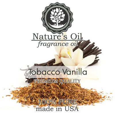 Аромамасло Nature's Oil - Tobacco Vanilla (Ванильный табак), 5 мл NO78