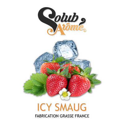 Ароматизатор Solub Arome - Icy Smaug (Полунична карамель з льодяною свіжістю), 50 мл SA150
